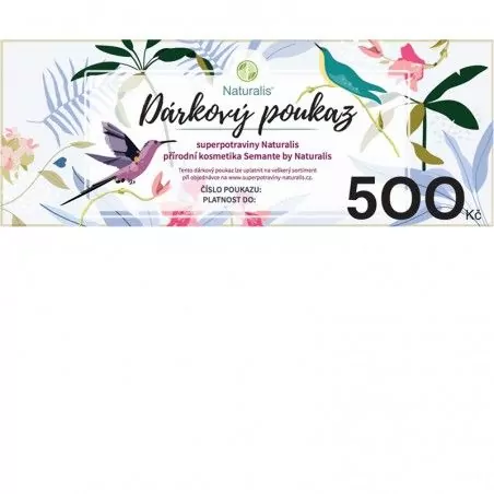 Dárkový voucher 500 Kč