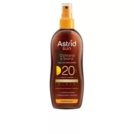 Olej na opalování SPF 20 Sun Astrid - 200 ml