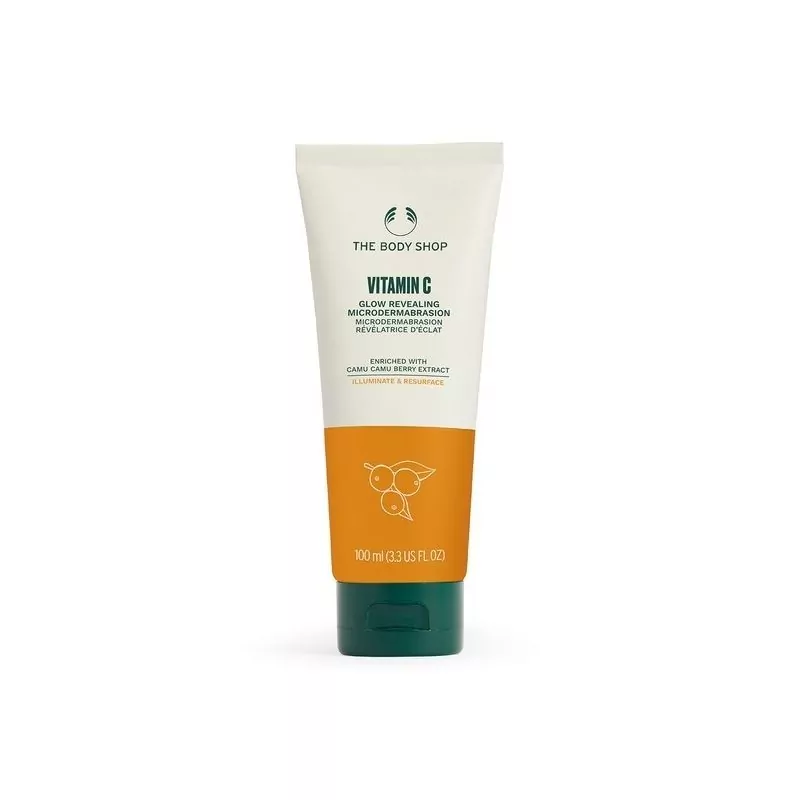 Rozjasňující pleťový peeling Vitamin C (Glow Revealing Microdermabrasion) The Body Shop - 100 ml