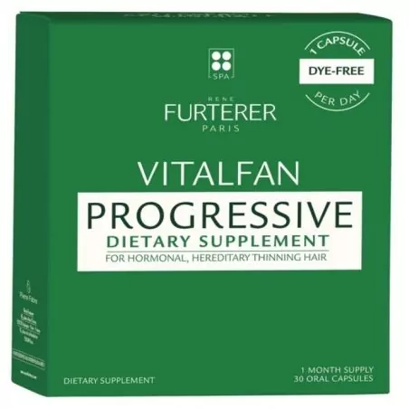 Doplněk stravy při chronickém vypadávání vlasů Vitalfan Antichute Progressive René Furterer - 30 kapslí