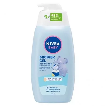 Sprchový gel na tělo a vlasy Baby (Shower Gel) Nivea - 500 ml