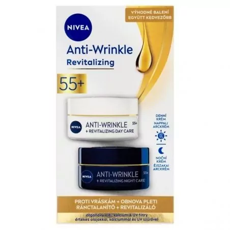 Dárková sada pleťové péče 55+ Anti-Wrinkle Revitalizing Duopack Nivea