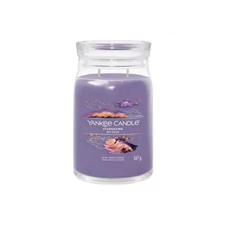 Aromatická svíčka Signature sklo velké Stargazing Yankee Candle - 567 g