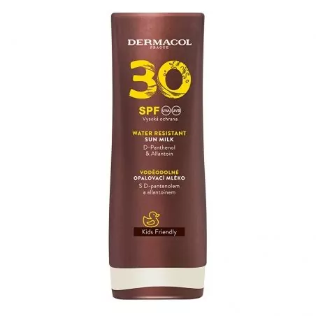 Voděodolné mléko na opalování SPF 30 (Water Resistant Sun Milk) Dermacol - 200 ml