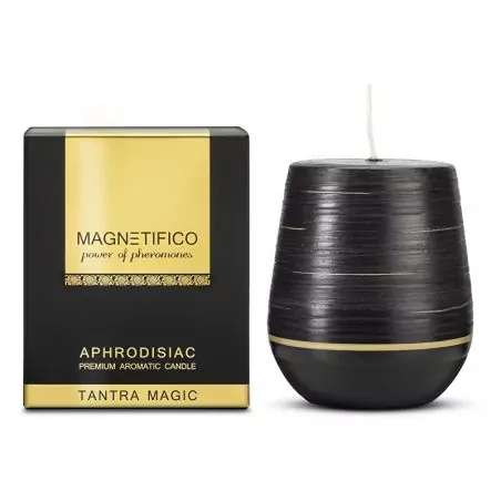 Afrodiziakální vonná svíčka Tantra Magic (Aphrodisiac Candle) Magnetifico Power Of Pheromones - 200 g