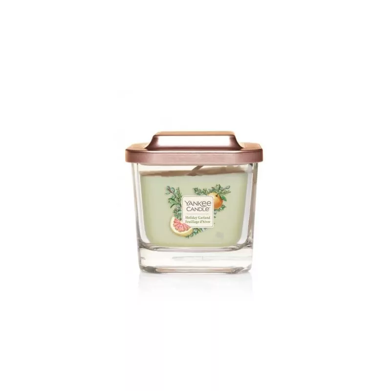 Aromatická svíčka malá hranatá Holiday Garland Yankee Candle - 96 g