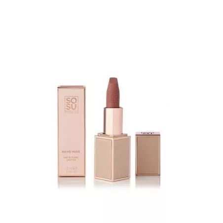 Matná rtěna (Matte Lipsticks) SOSU Cosmetics / Odstín: Don’T Be Chai - 3,2 g