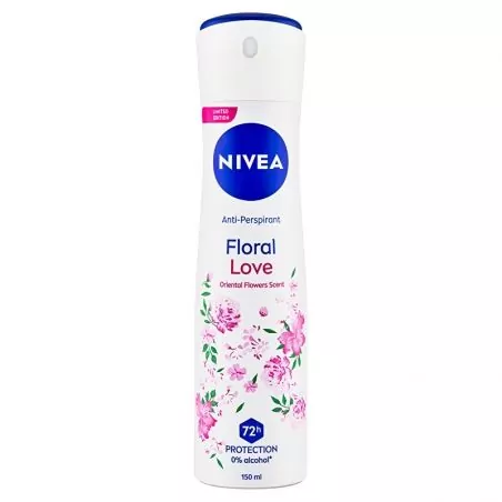 Antiperspirant ve spreji Floral Love (Anti-Perspirant) Nivea - 150 ml