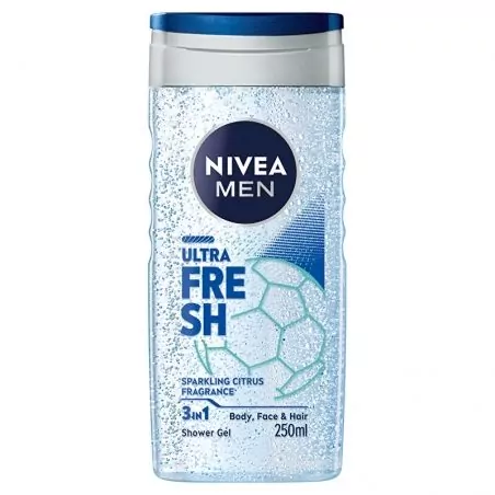 Sprchový gel pro muže Ultra Fresh (Shower Gel) Nivea - 250 ml