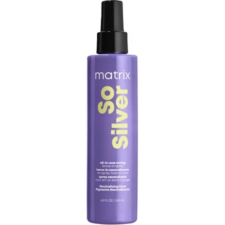 Bezoplachový neutralizační sprej So Silver (All-in-One Toning Leave-In Spray) Matrix - 200 ml
