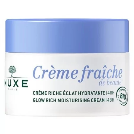 Rozjasňující a hydratační pleťový krém Crème Fraîche de Beauté (Glow Rich Moisturising Cream) Nuxe - 50 ml