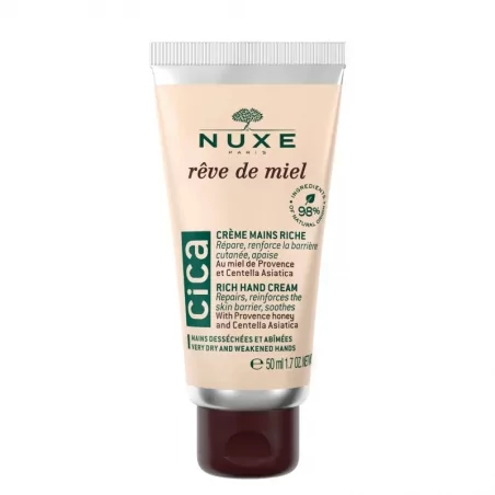 Vyživující krém na ruce Rêve De Miel Cica (Rich Hand Cream) Nuxe - 50 ml