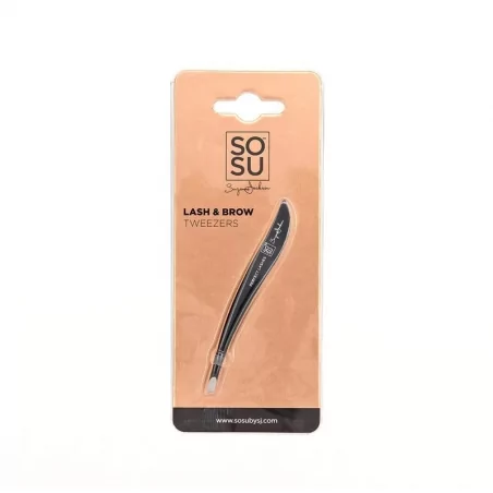 Pinzeta Perfect Lashes (Lash and Brow Tweezers) SOSU Cosmetics