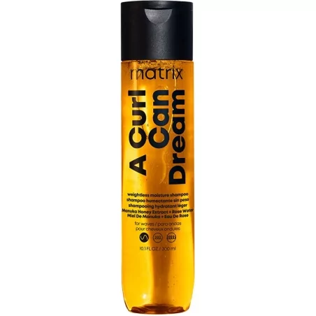 Hydratační šampon pro vlnité a kudrnaté vlasy A Curl Can Dream (Weightless Moisture Shampoo) Matrix - 300 ml