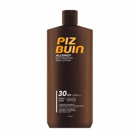 Mléko na opalování pro pokožku citlivou na slunce SPF 30 Allergy (Sun Sensitive Skin Lotion) Piz Buin - 400 ml