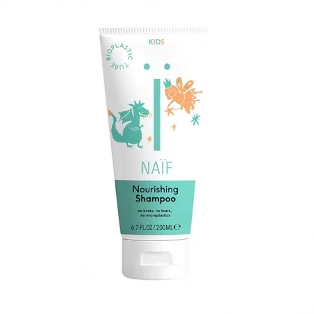 Dětský šampon pro snadné rozčesávání Baby & Kids (Nourishing Shampoo) NAÏF - 200 ml