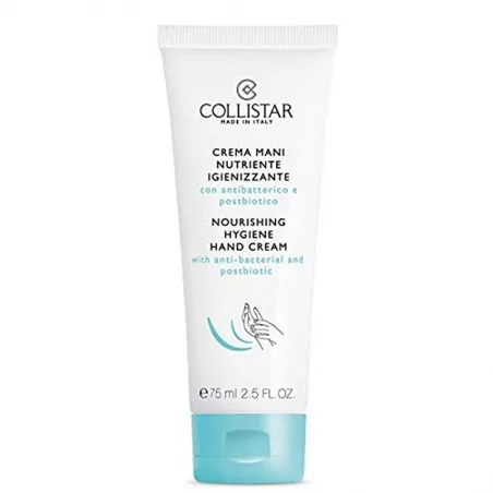 Vyživující antibakteriální krém na ruce (Nourishing Hygiene Hand Cream) Collistar - 75 ml