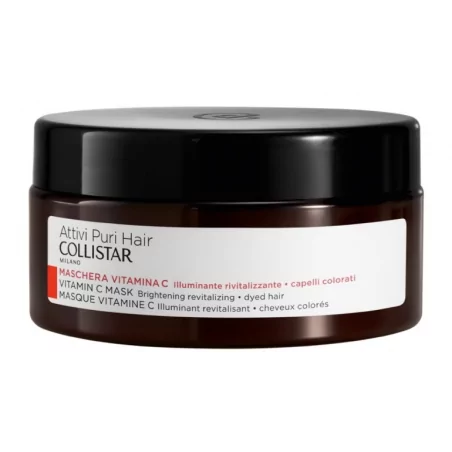 Rozjasňující maska pro barvené vlasy s vitaminem C (Brightening Revitalizing Mask) Collistar - 200 ml