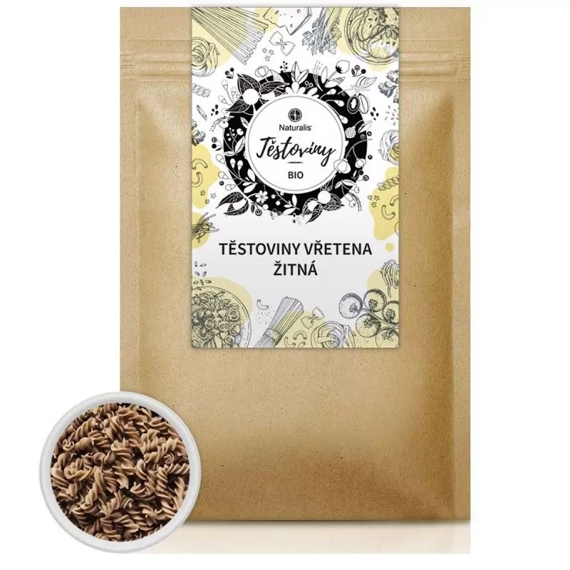 Těstoviny vřetena žitná Naturalis BIO - 400 g Těstoviny vřetena žitná Naturalis BIO - 400 g