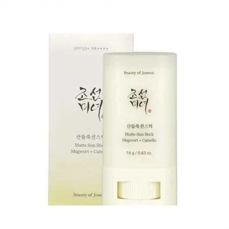 Ochranná matující tyčinka SPF 50 Mugwort + Camilia (Matte Sun Stick) Beauty of Joseon - 18 g