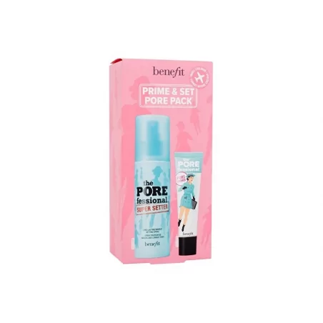 Dárková sada dekorativní kosmetiky Prime and Set Pore Pack Benefit