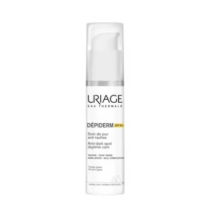 Pleťový krém proti pigmentovým skvrnám SPF 50+ Depiderm (Anti-dark Spot Daytime Care) Uriage - 30 ml