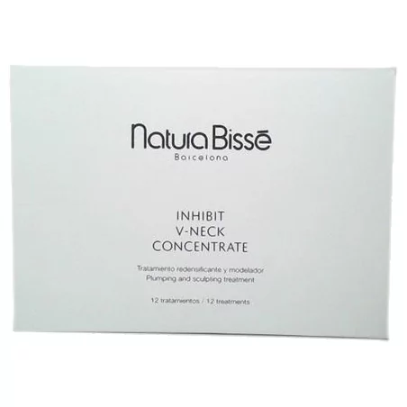 Zpevňující koncentrát v ampulích pro péči o pokožku krku a dekoltu Inhibit (V-Neck Concentrate) Natura Bissé - 12 x 4 ml