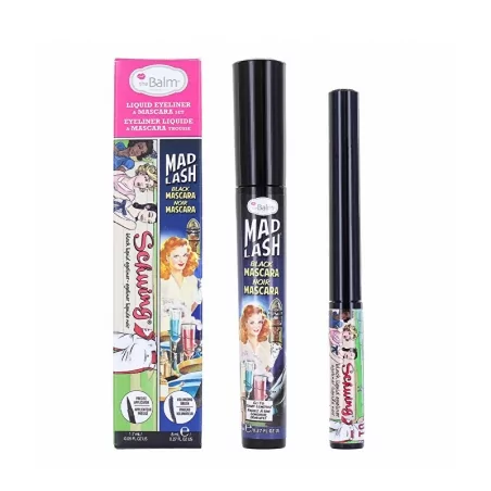 Sada dekorativní kosmetiky (Liquid Eyeliner and Mascara Set) theBalm