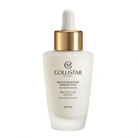 Ochranné rozjasňující pleťové kapky SPF 50 (Protective Drops) Collistar - 50 ml
