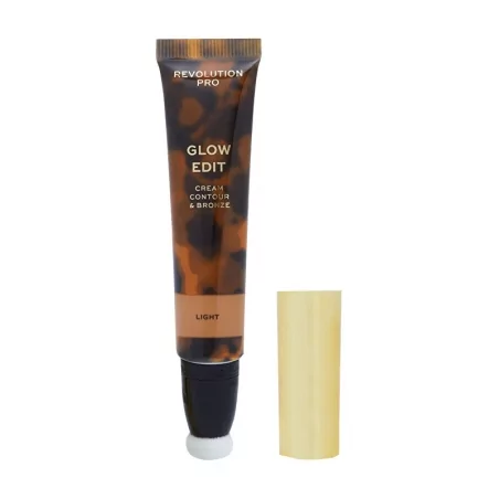 Krémový bronzer Glow Edit (Cream Contour & Bronze) Revolution PRO / Odstín: Light - 15 ml