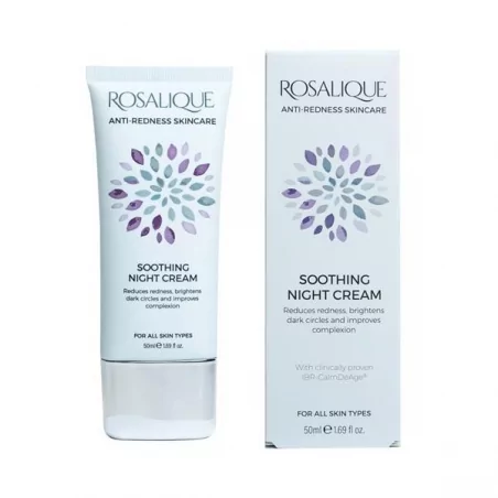 Zklidňující noční krém pro citlivou pleť (Soothing Night Cream) ROSALIQUE - 50 ml