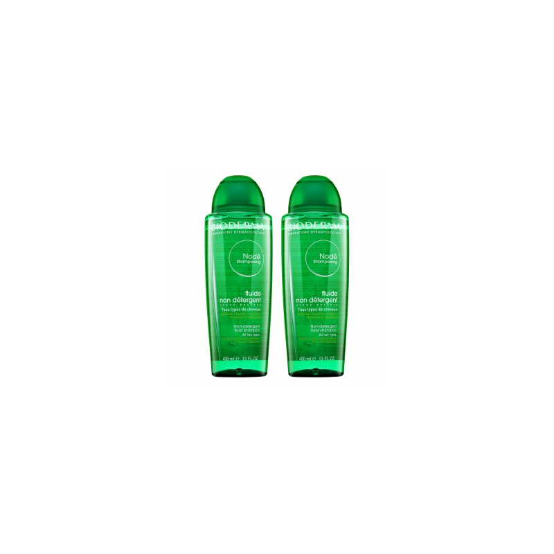 Nodé Non-Detergent Fluid Shampoo nedráždivý šampon pro všechny typy vlasů Bioderma - 2 x 400 ml