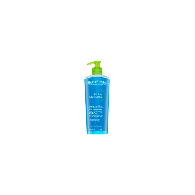 Sébium Gel Moussant Purifying Cleanising Foaming čistící gel pro normální/smíšenou pleť Bioderma - 500 ml