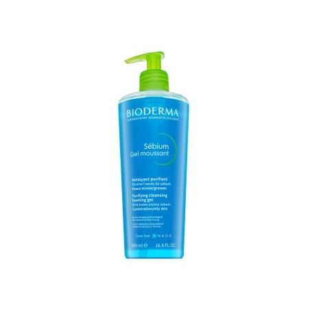 Sébium Gel Moussant Purifying Cleanising Foaming čistící gel pro normální/smíšenou pleť Bioderma - 500 ml