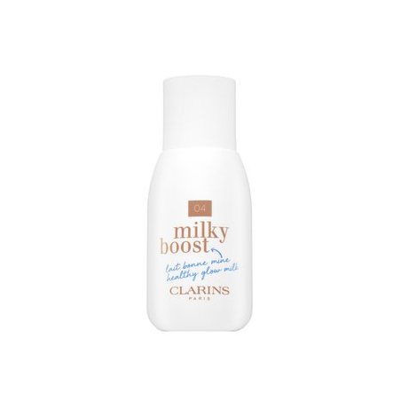 Milky Boost Foundation tónující a hydratační emulze pro sjednocenou a rozjasněnou pleť 04 Auburn Clarins - 50 ml