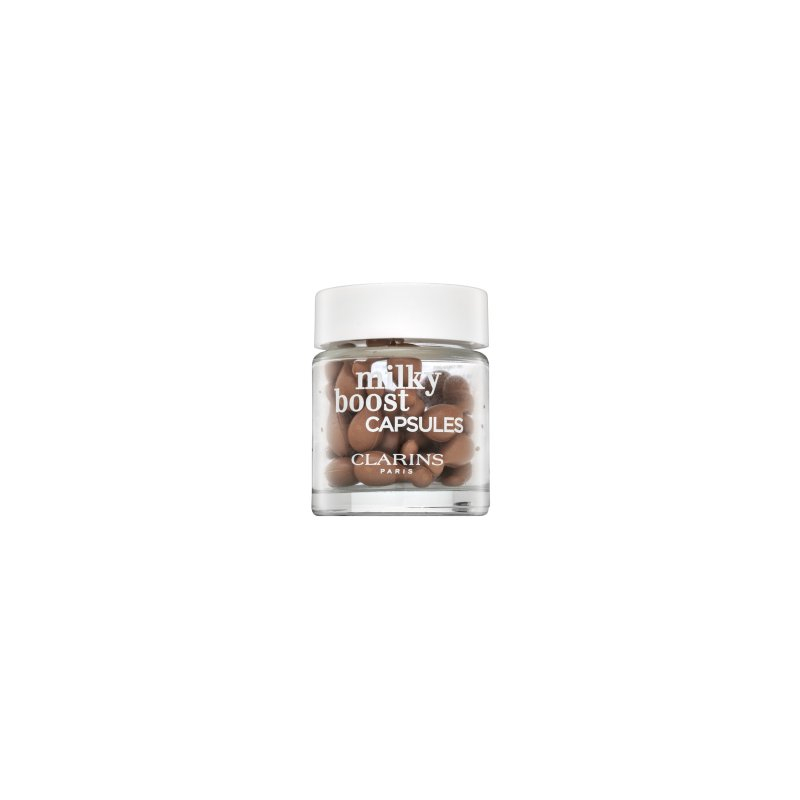 Milky Boost Capsules tekutý make-up pro sjednocenou a rozjasněnou pleť 03.5 30 x Clarins - 0,2 ml Milky Boost Capsules tekutý make-up pro sjednocenou a rozjasněnou pleť 03.5 30 x Clarins - 0,2 ml