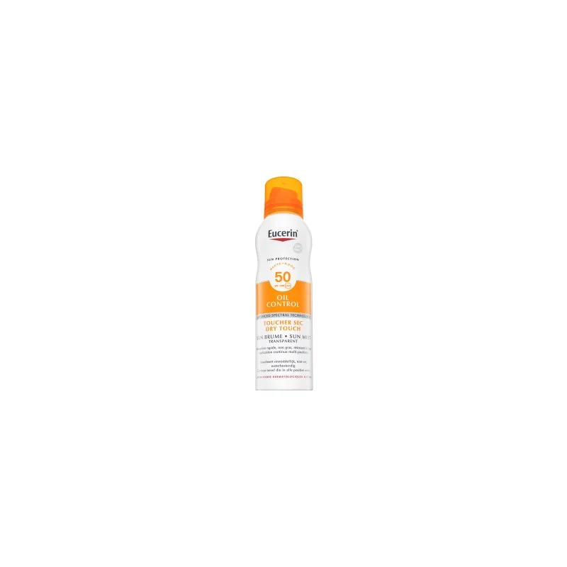 Sensitive Protect sprej na opalování Sun Spray Transparent Dry Touch SPF 50 Eucerin - 200 ml