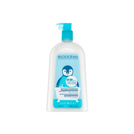ABCDerm Cold-Cream Crème Lavante výživný ochranný čistící krém pro děti Bioderma - 1000 ml