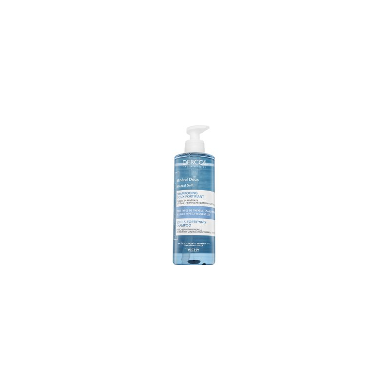 Dercos Mineral Soft & Fortifying Shampoo minerální šampon pro každodenní použití Vichy - 400 ml