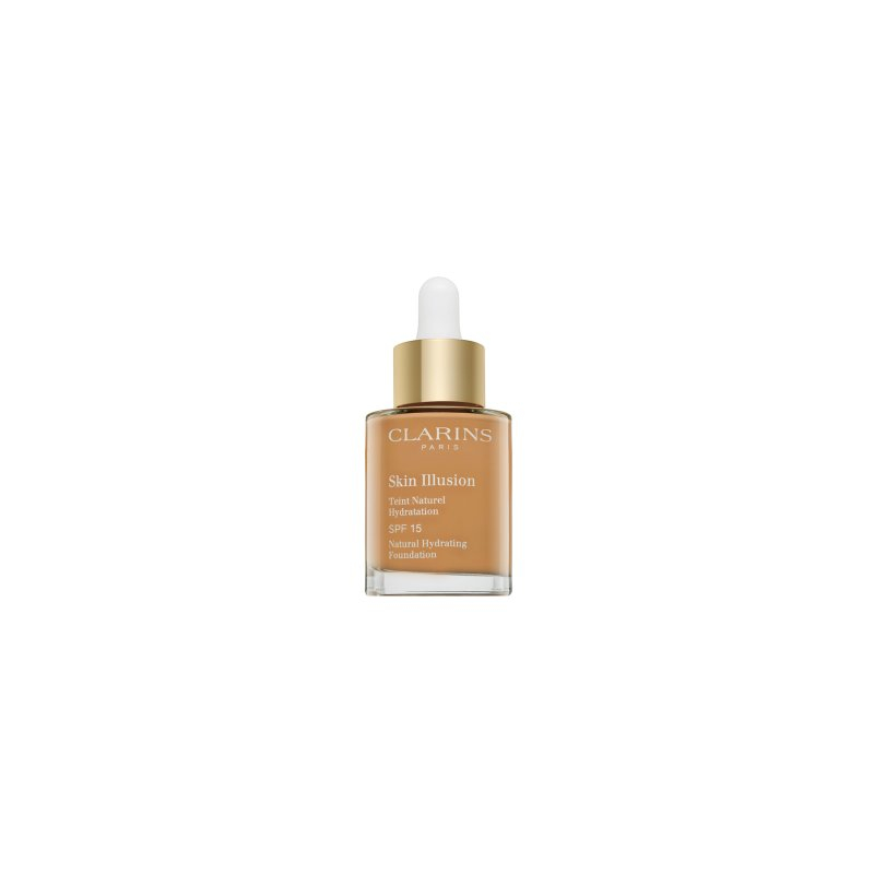 Skin Illusion Natural Hydrating Foundation tekutý make-up s hydratačním účinkem 112.3 Sandalwood Clarins - 30 ml Skin Illusion Natural Hydrating Foundation tekutý make-up s hydratačním účinkem 112.3 Sandalwood Clarins - 30 ml