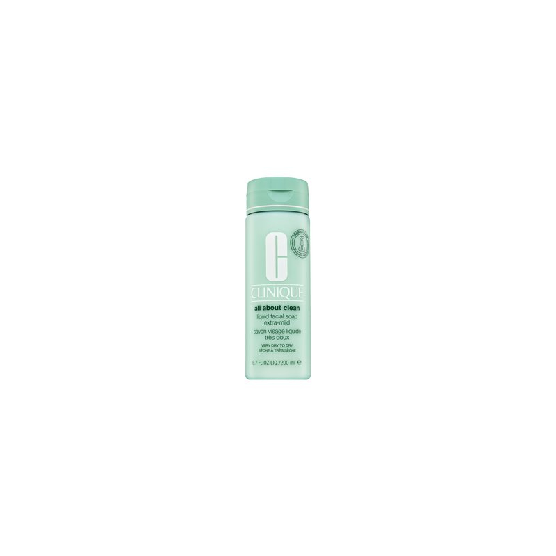 Liquid Facial Soap Extra Mild tekuté mýdlo na obličej extra jemné Clinique - 200 ml Liquid Facial Soap Extra Mild tekuté mýdlo na obličej extra jemné Clinique - 200 ml