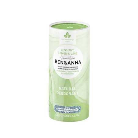 Tuhý deodorant Citrón a limetka Ben & Anna - 40 g