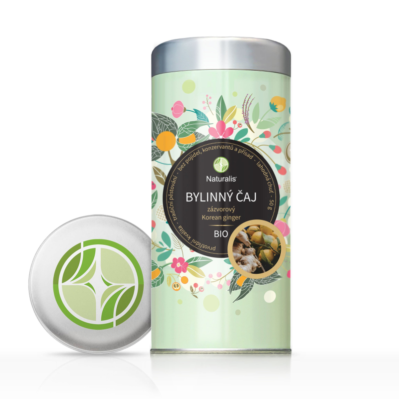 Bylinný čaj zázvorový (Korean ginger) Naturalis BIO Bylinný čaj zázvorový (Korean ginger) Naturalis BIO