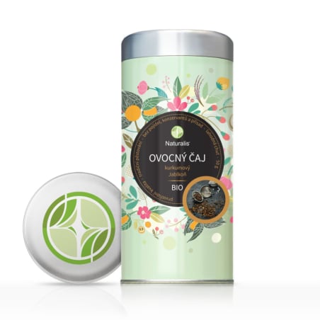 Ovocný čaj kurkumový (Jablkoň) Naturalis BIO