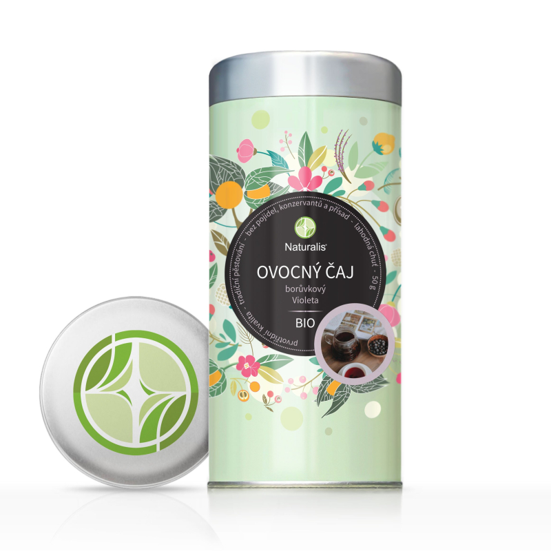 Ovocný čaj borůvkový (Violeta) Naturalis BIO Ovocný čaj borůvkový (Violeta) Naturalis BIO