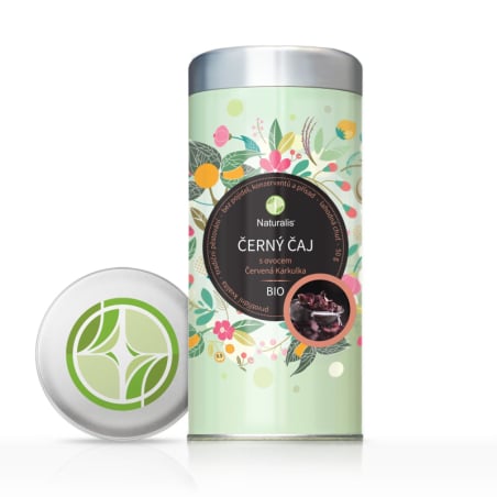 Černý čaj s ovocem (Červená karkulka) Naturalis BIO