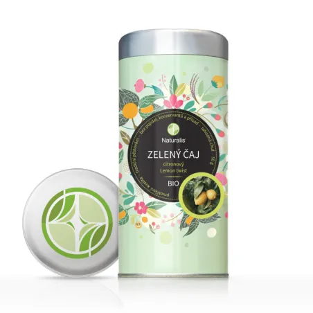 Zelený čaj citronový (Lemon twist) Naturalis BIO