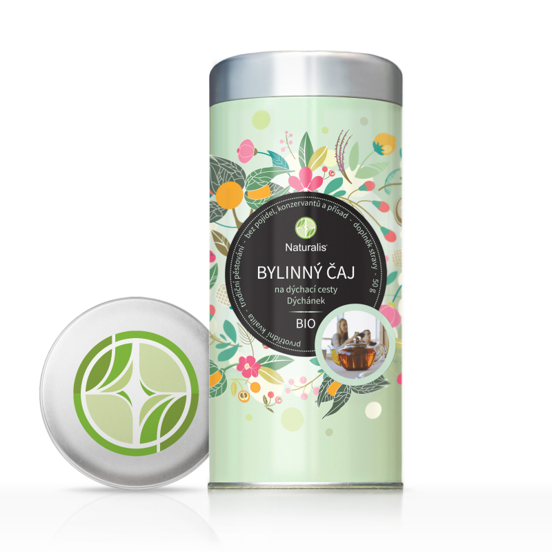 Bylinný čaj na dýchací cesty (Dýchánek) Naturalis BIO - 50 g Bylinný čaj na dýchací cesty (Dýchánek) Naturalis BIO - 50 g