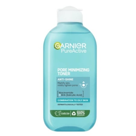 Čisticí tonikum proti lesku a rozšířeným pórům Pure Garnier - 200 ml
