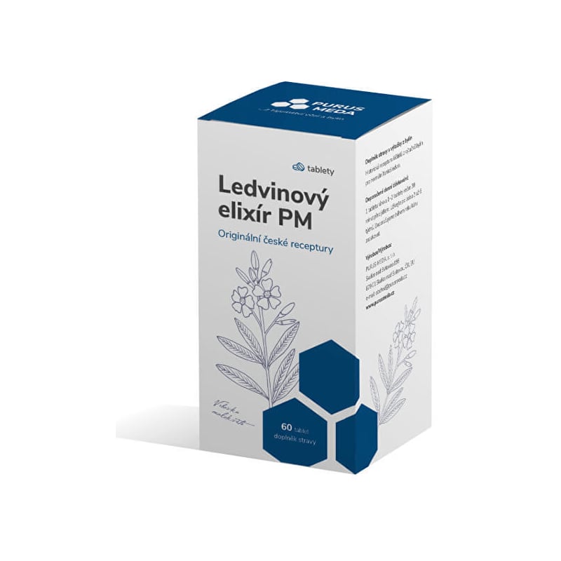 Ledvinový elixír PM Purus Meda - 60 tablet Ledvinový elixír PM Purus Meda - 60 tablet